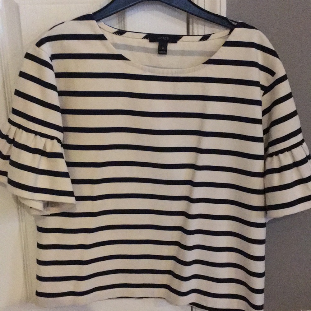 J. Crew Ruffle Sleeve Too